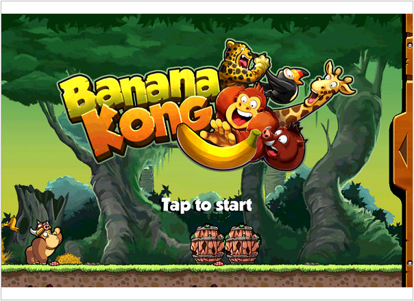 《APP》Banana Kong猩猩吃香蕉@冒險跑酷街機遊戲