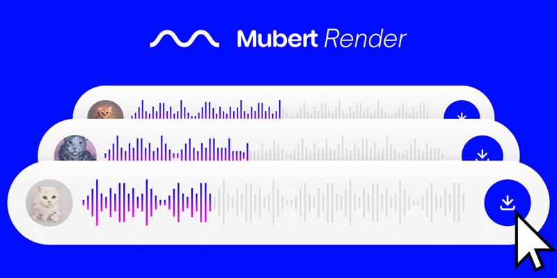 [免費] Mubert Render 無版權音樂素材@MP3 AI 音效產生器下載